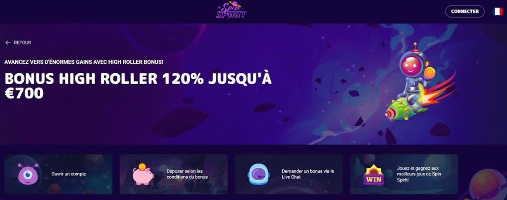 bonus spin spirit casino