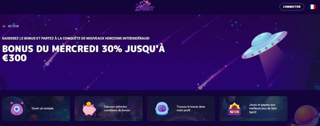 promotion spin spirit casino